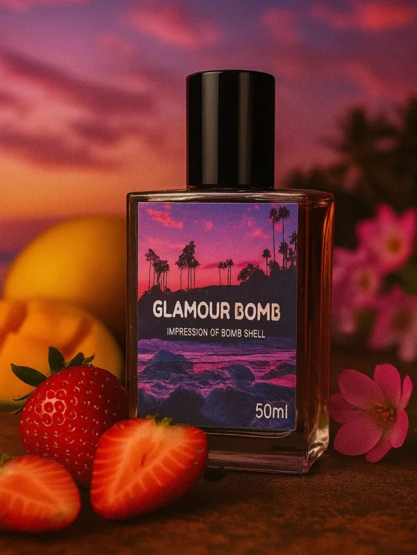 Glamour Bomb – Tropical Fruity Perfume Inspired by Bombshell